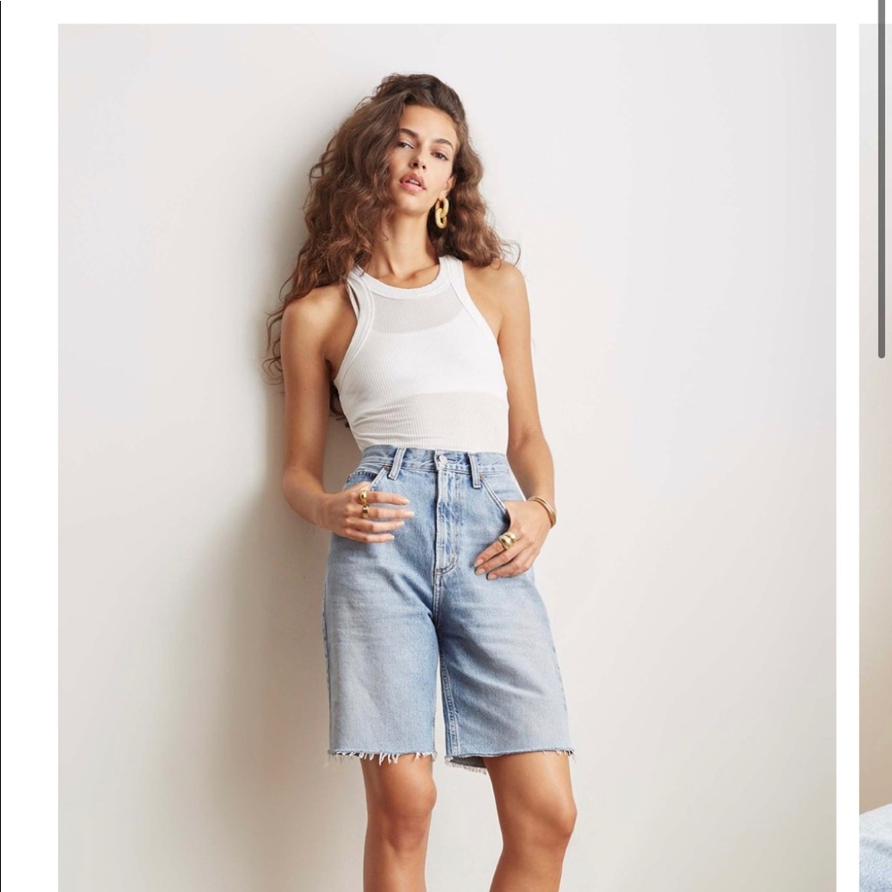 AGOLDE Pinch Waist Shorts - Size 25